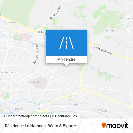 Résidence Le Hameau plan
