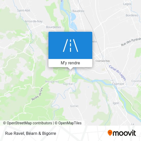 Rue Ravel plan