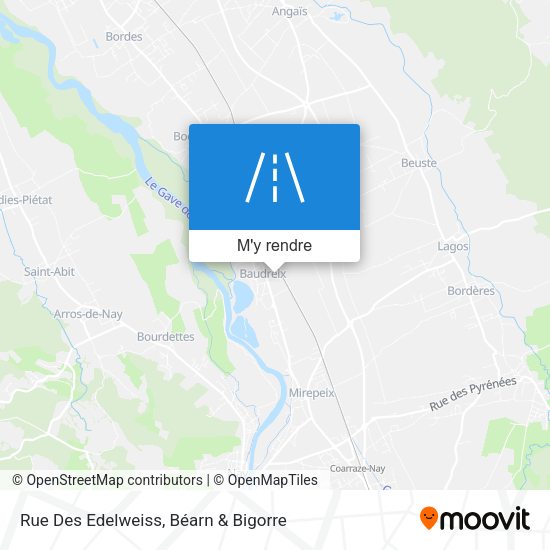 Rue Des Edelweiss plan