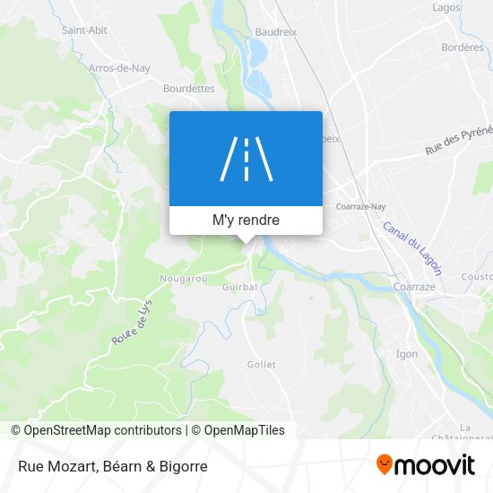 Rue Mozart plan