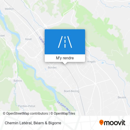 Chemin Latéral plan