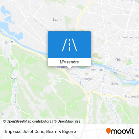 Impasse Joliot Curie plan