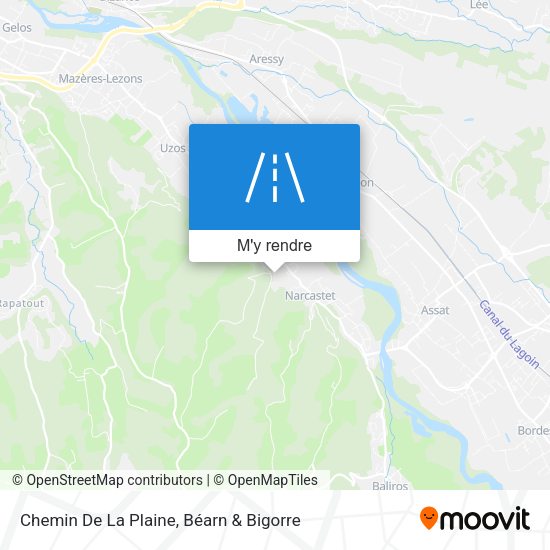 Chemin De La Plaine plan