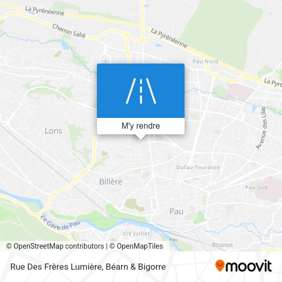 Rue Des Frères Lumière plan