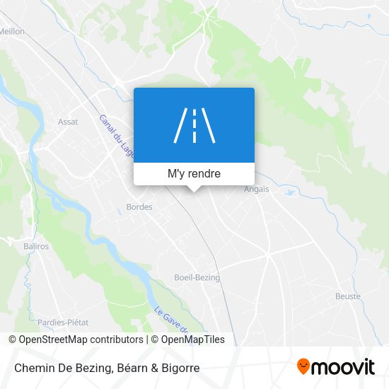 Chemin De Bezing plan
