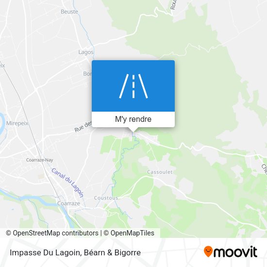 Impasse Du Lagoin plan