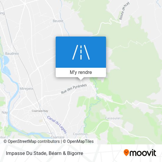 Impasse Du Stade plan