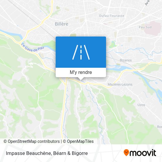 Impasse Beauchêne plan