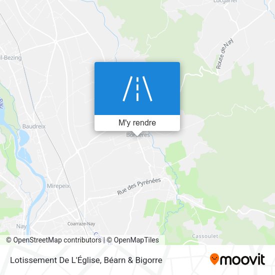 Lotissement De L'Église plan