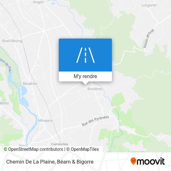 Chemin De La Plaine plan