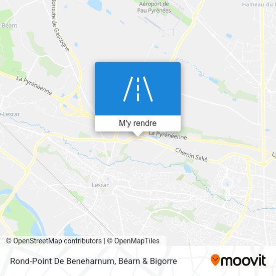 Rond-Point De Beneharnum plan