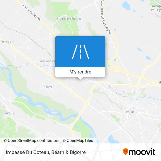 Impasse Du Coteau plan