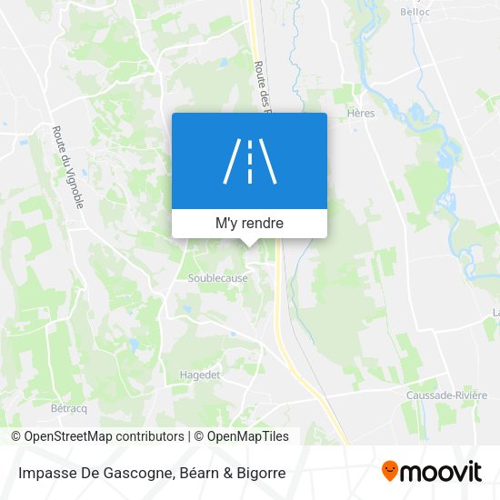 Impasse De Gascogne plan
