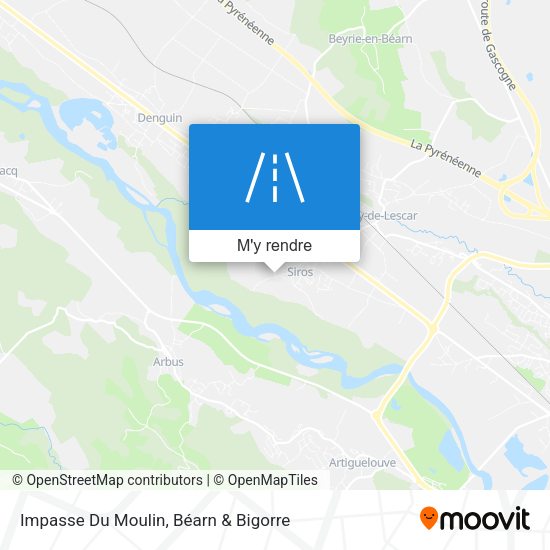 Impasse Du Moulin plan