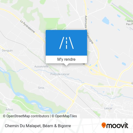 Chemin Du Malapet plan