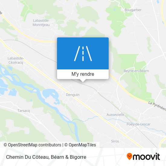 Chemin Du Côteau plan