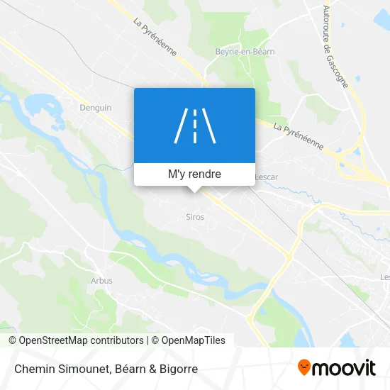 Chemin Simounet plan