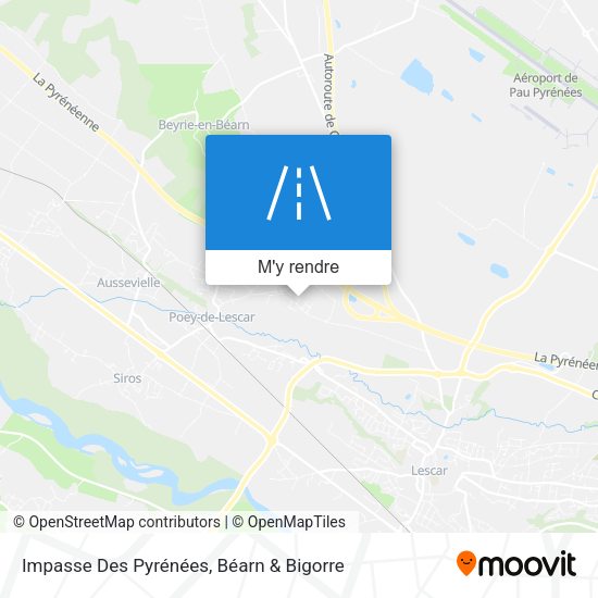 Impasse Des Pyrénées plan