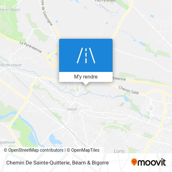 Chemin De Sainte-Quitterie plan