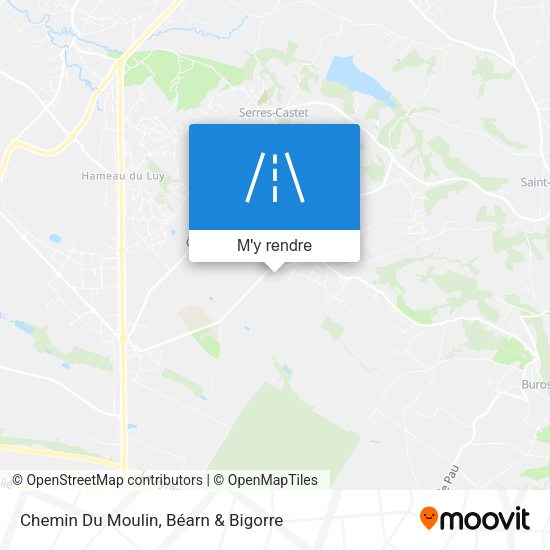 Chemin Du Moulin plan