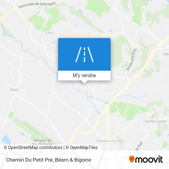 Chemin Du Petit Pré plan