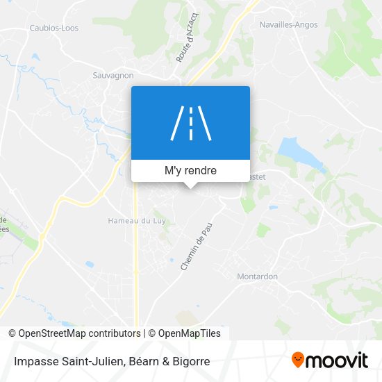 Impasse Saint-Julien plan
