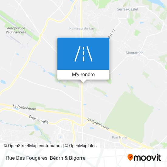 Rue Des Fougères plan