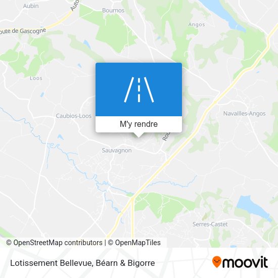 Lotissement Bellevue plan