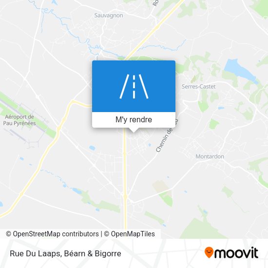 Rue Du Laaps plan
