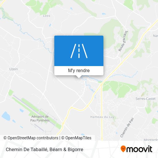 Chemin De Tabaillé plan