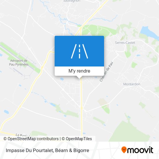 Impasse Du Pourtalet plan