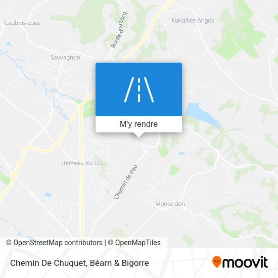 Chemin De Chuquet plan