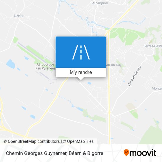 Chemin Georges Guynemer plan