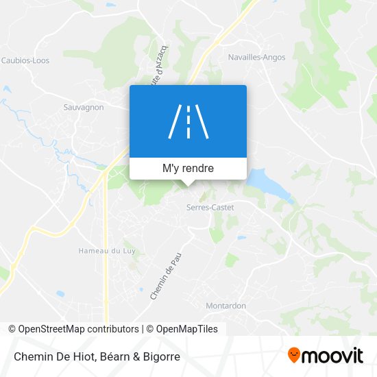 Chemin De Hiot plan