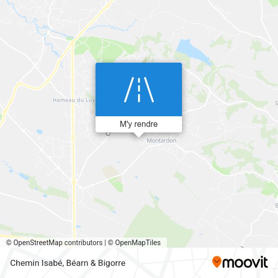 Chemin Isabé plan