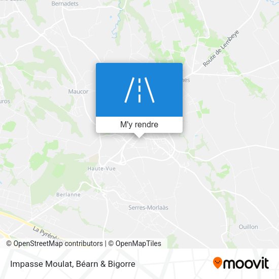 Impasse Moulat plan