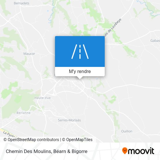 Chemin Des Moulins plan