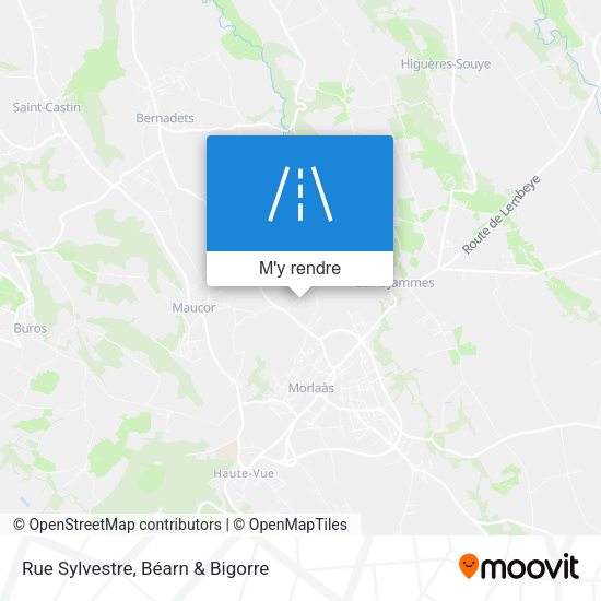 Rue Sylvestre plan