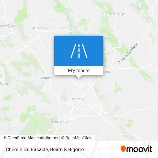 Chemin Du Basacle plan