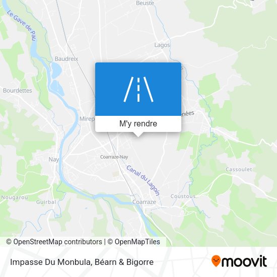 Impasse Du Monbula plan