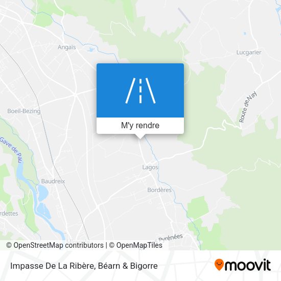 Impasse De La Ribère plan