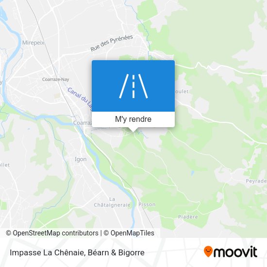 Impasse La Chênaie plan
