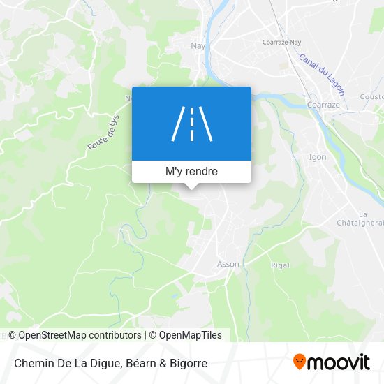 Chemin De La Digue plan