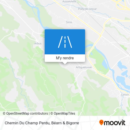 Chemin Du Champ Perdu plan