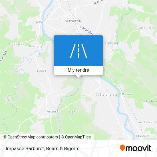 Impasse Barburet plan