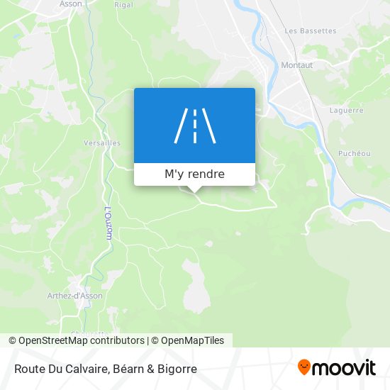 Route Du Calvaire plan
