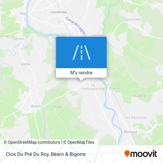 Clos Du Pré Du Roy plan