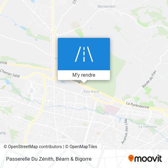 Passerelle Du Zénith plan