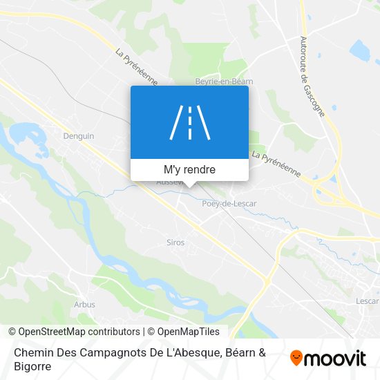 Chemin Des Campagnots De L'Abesque plan