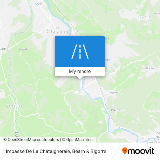 Impasse De La Châtaigneraie plan